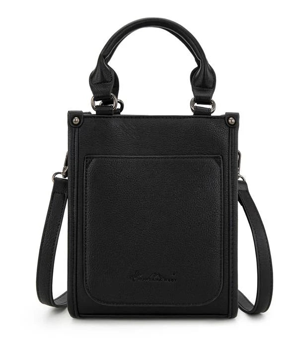 Montana West Aztec Tote Crossbody Bag - MW1334-1831BK