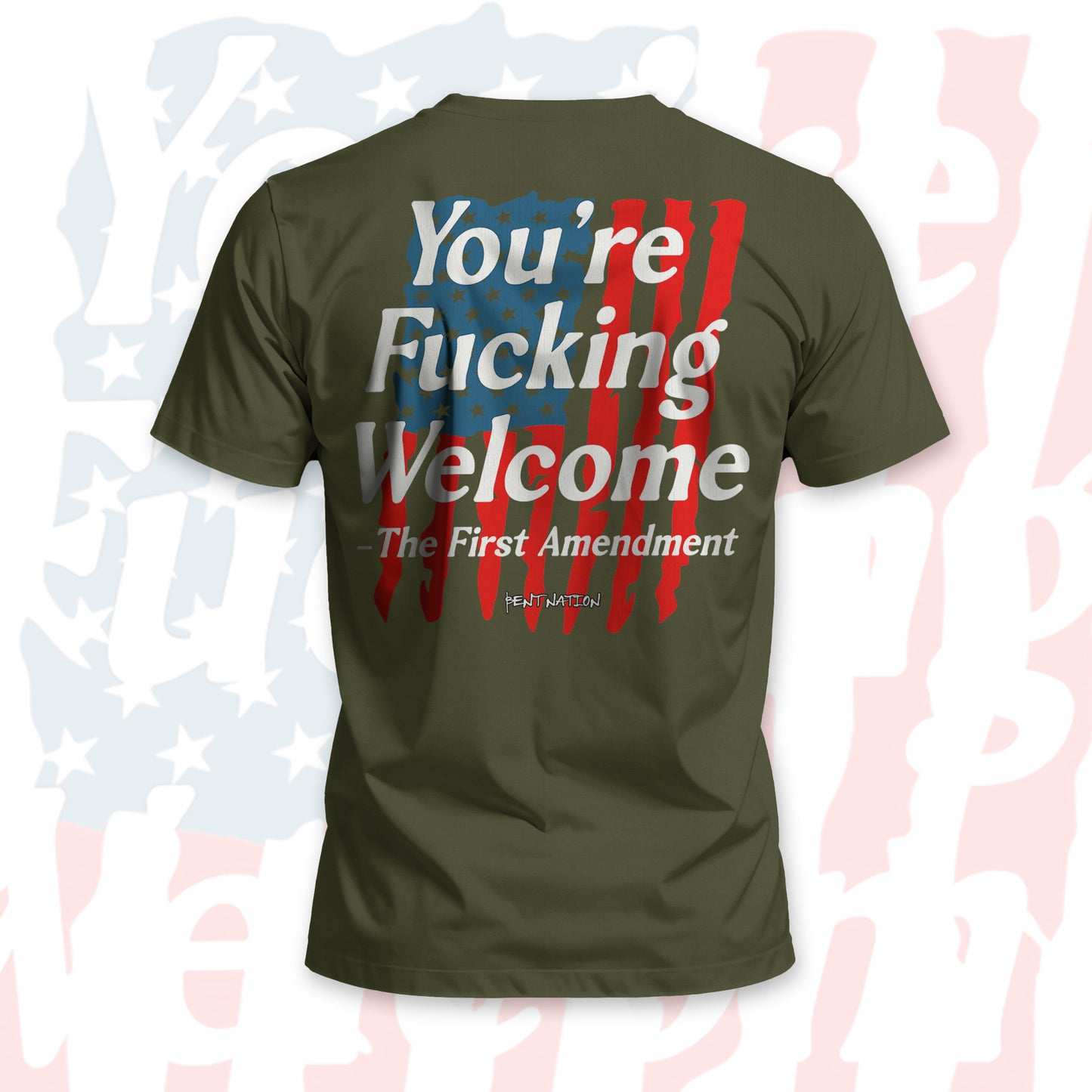 You're F*cking Welcome Men's T-Shirt