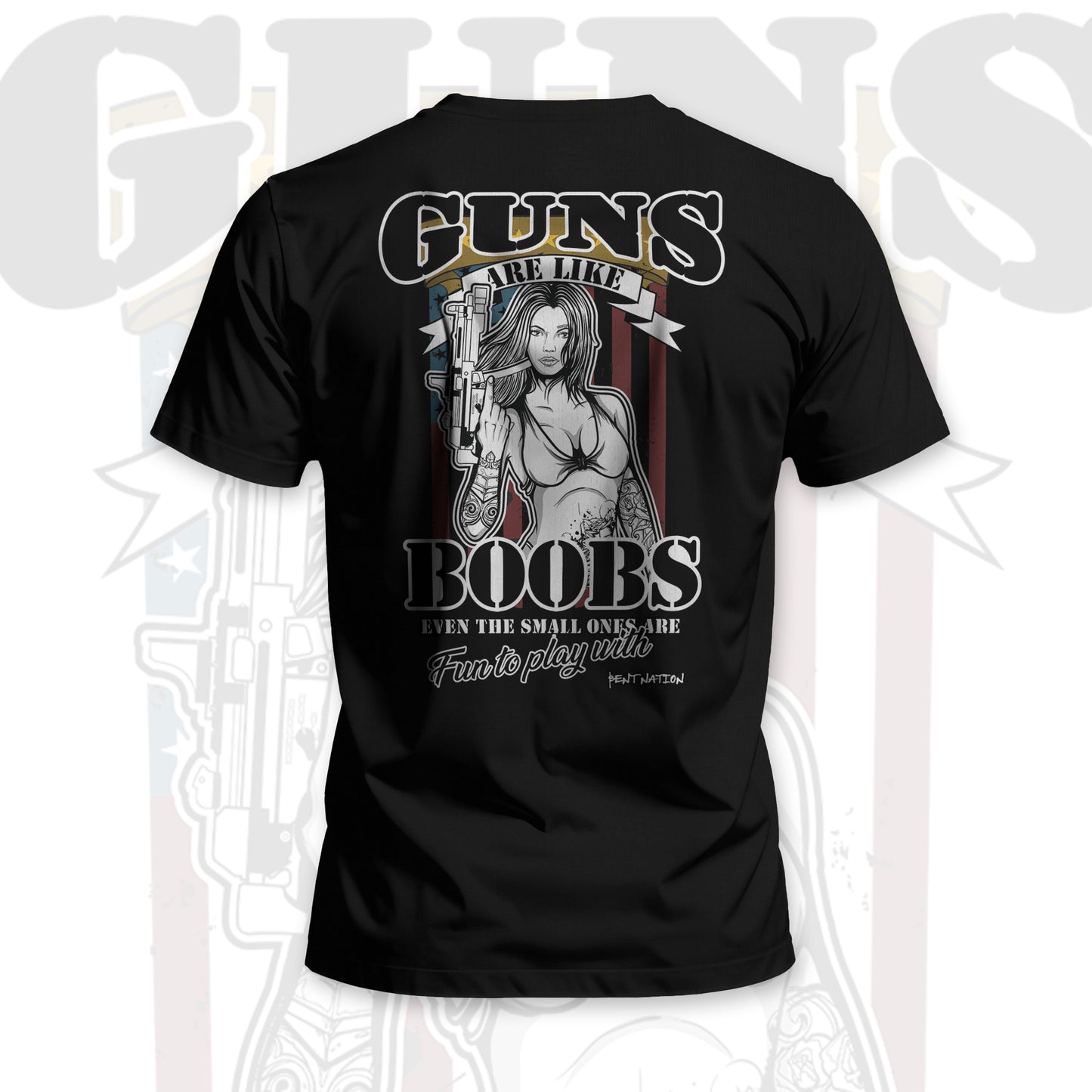 Guns Are Like Boobs Men's T-Shirt