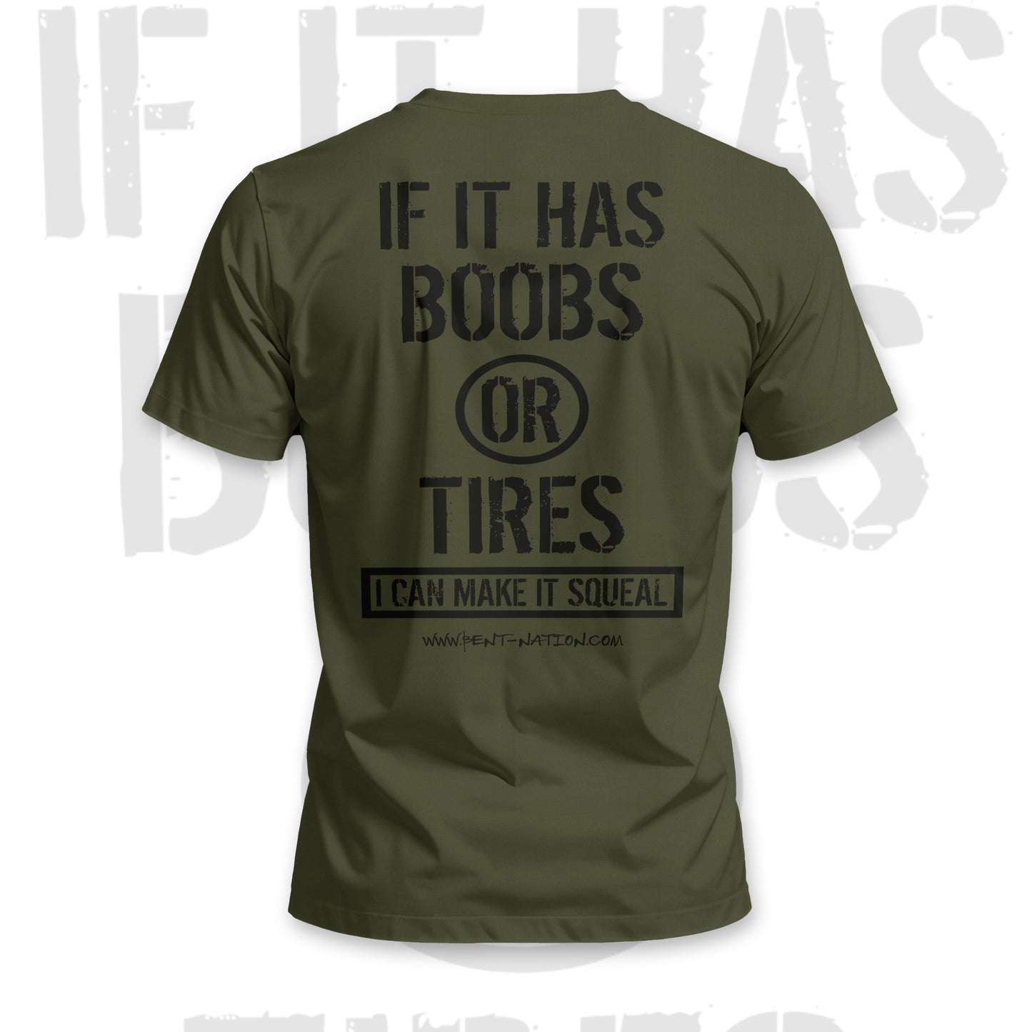 If It Has Boobs Or Tires Men's T-Shirt