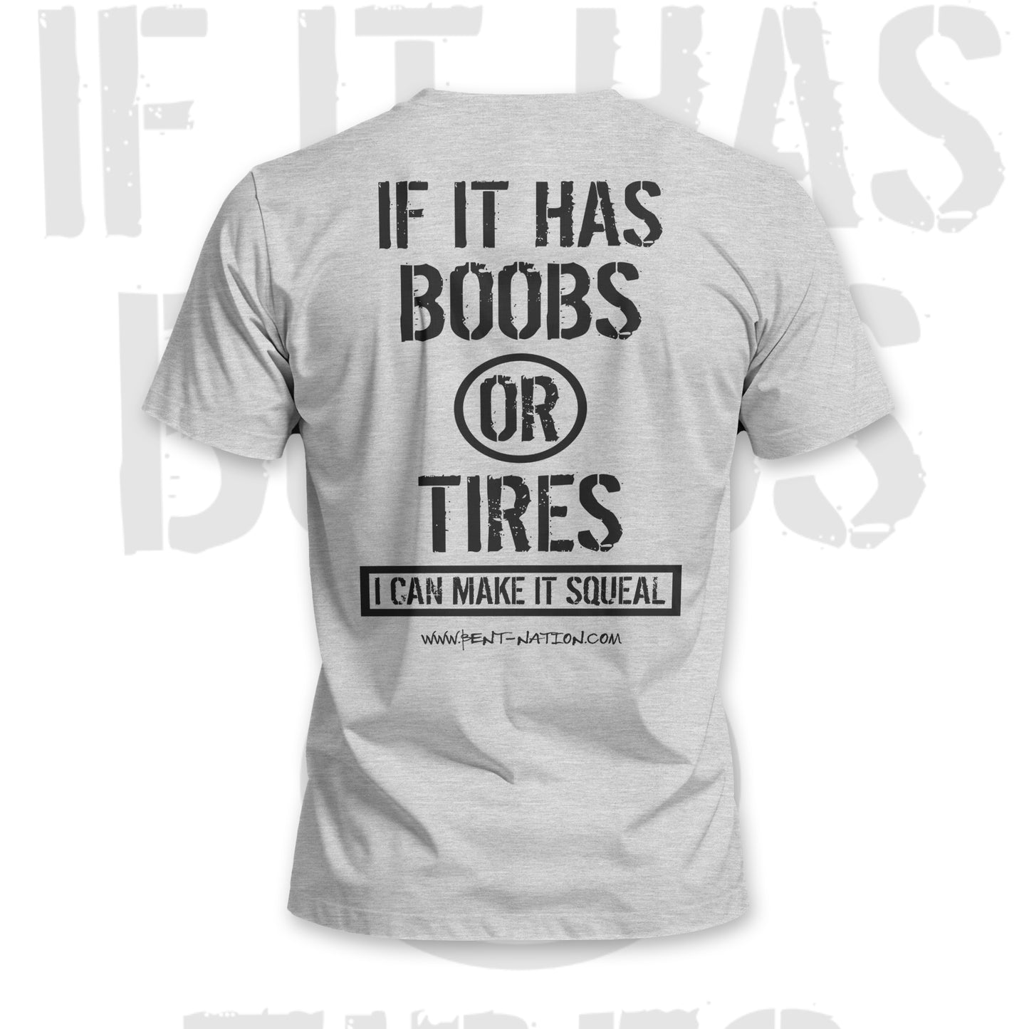If It Has Boobs Or Tires Men's T-Shirt