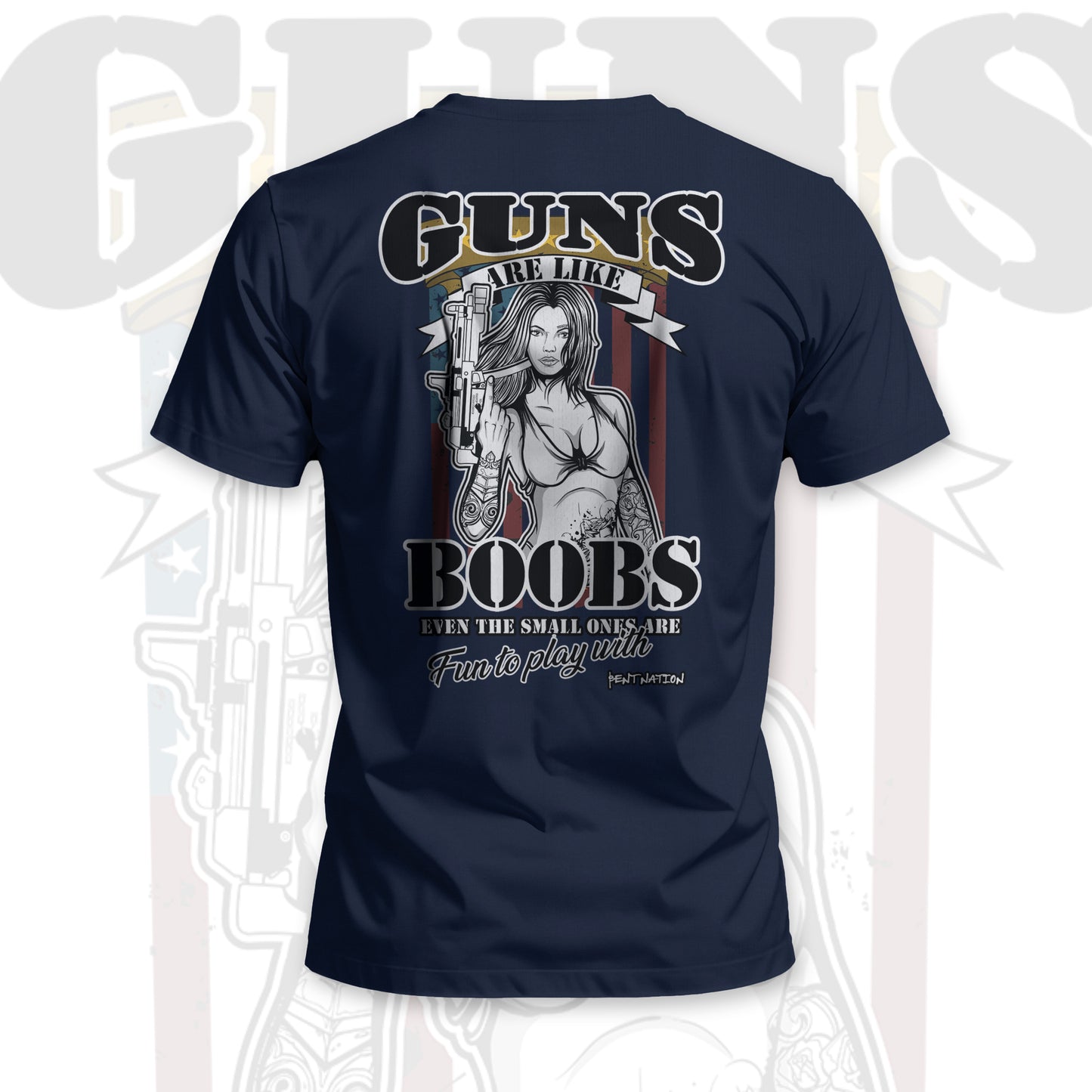 Guns Are Like Boobs Men's T-Shirt