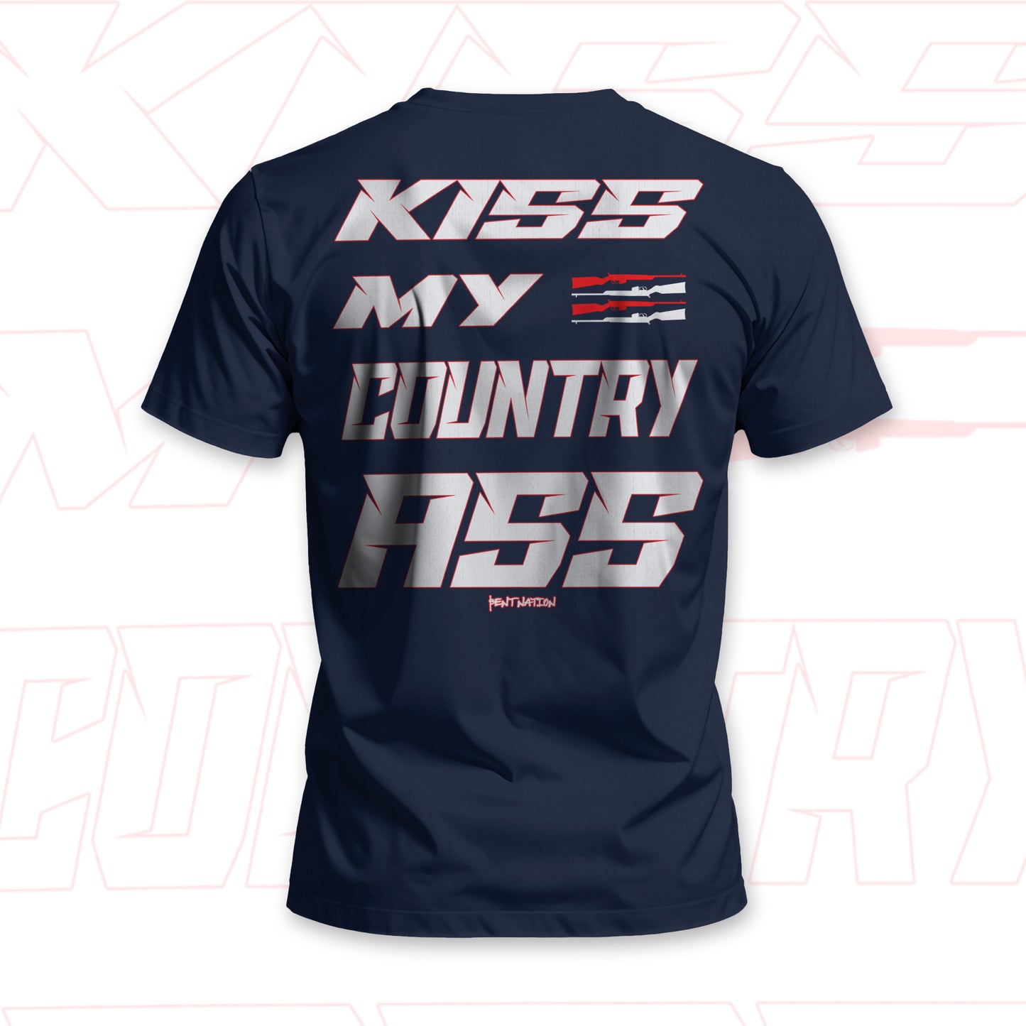 Kiss My Country Ass Men's T-Shirt