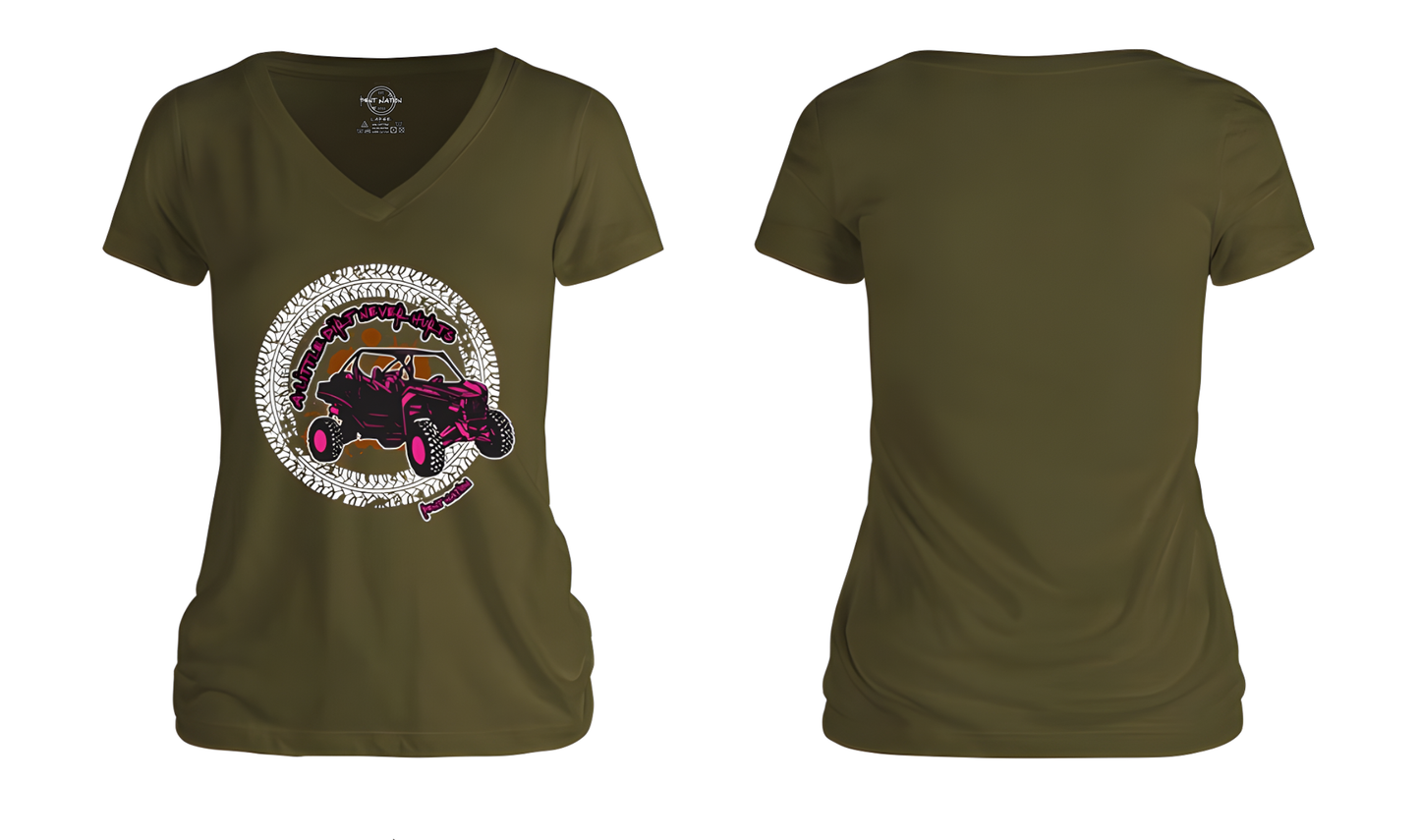 A Little Dirt Never Hurts Women's V-Neck
