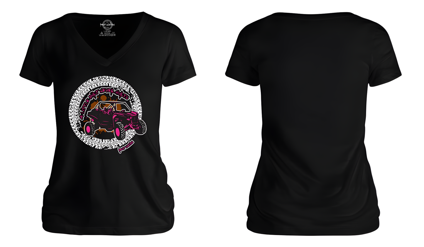A Little Dirt Never Hurts Women's V-Neck