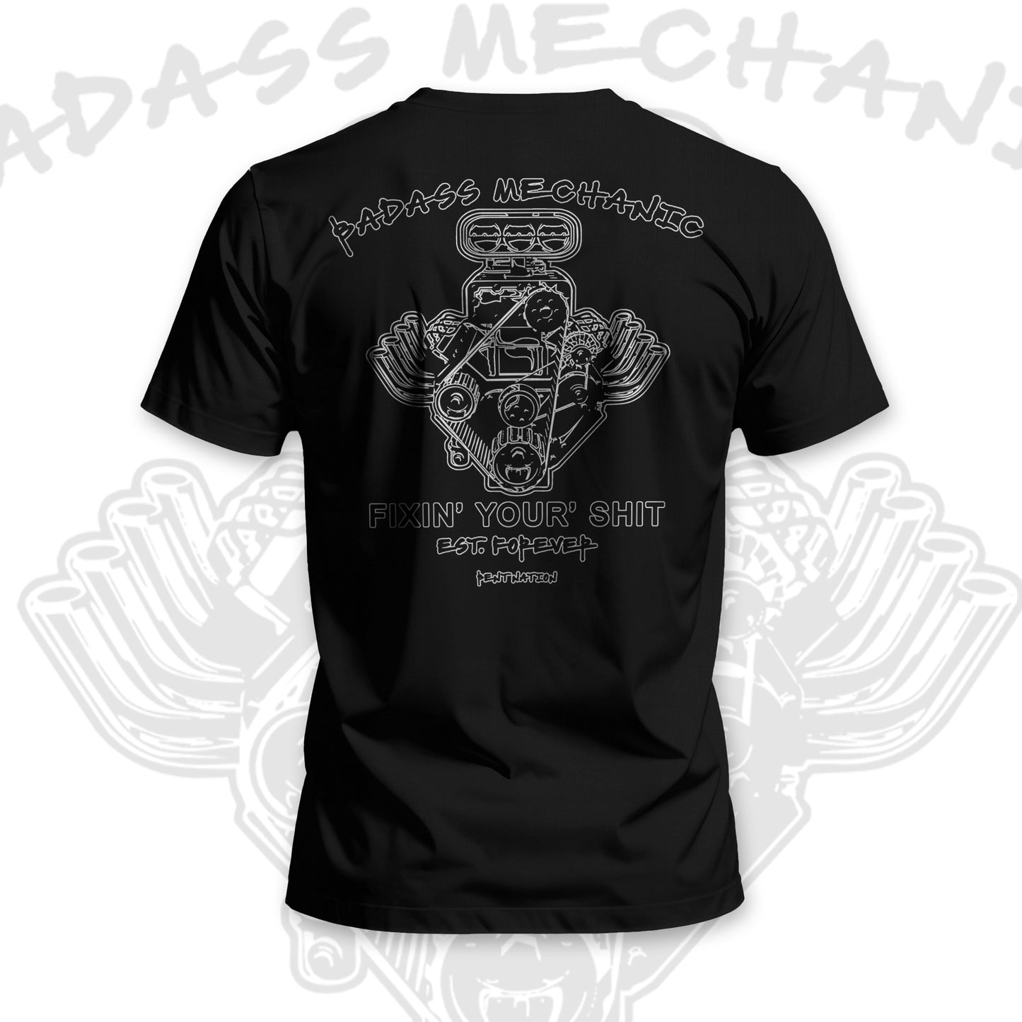 Badass Mechanic - Fixin' Your Shit Men's T-Shirt