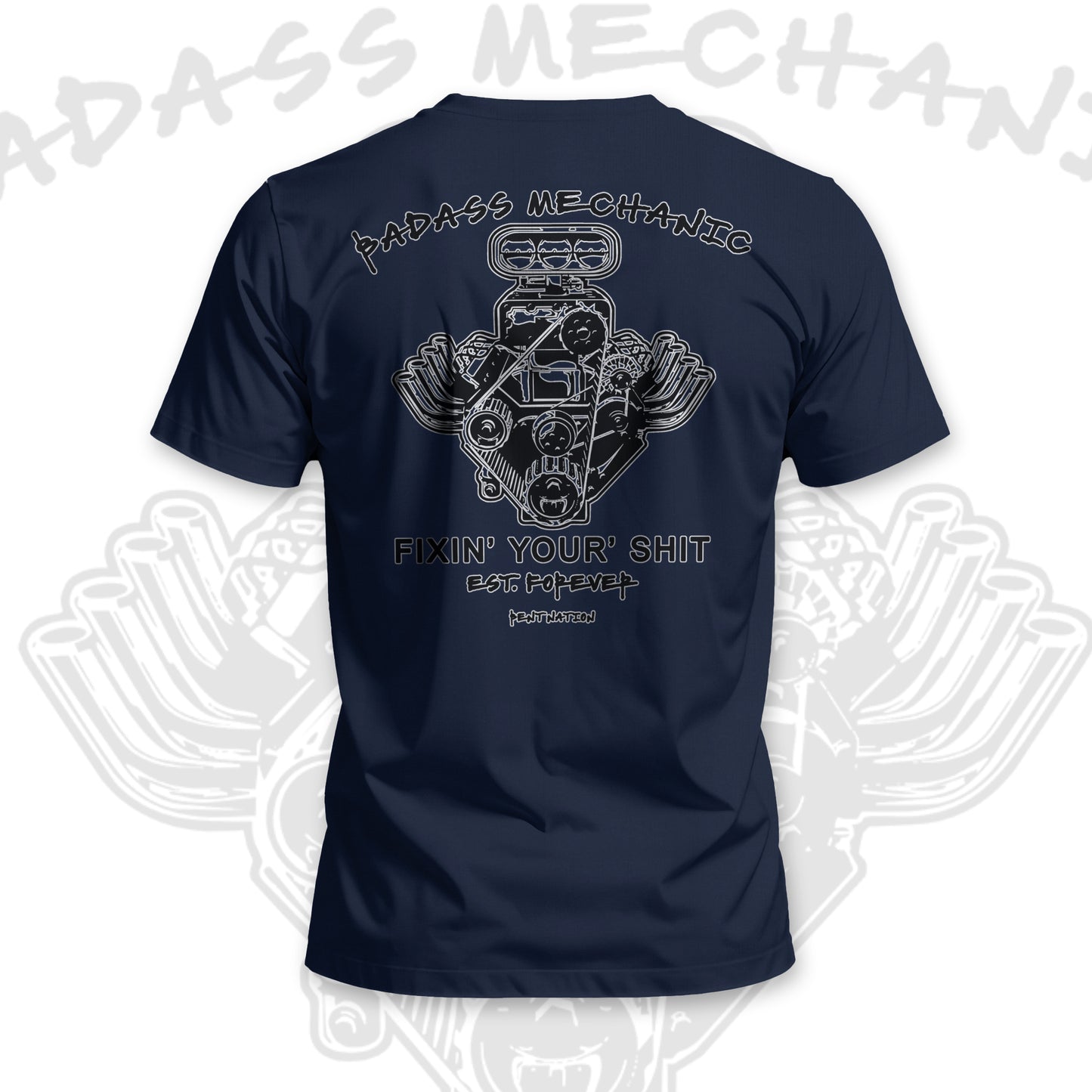 Badass Mechanic - Fixin' Your Shit Men's T-Shirt