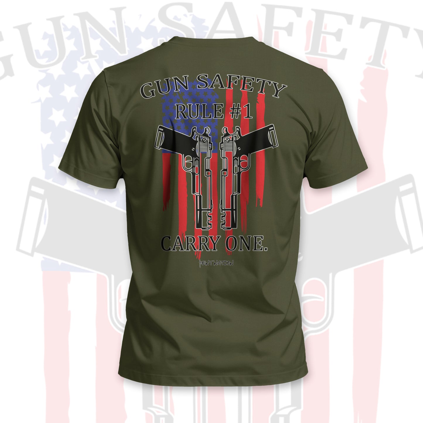 Gun Safety Rule #1 Men's T-Shirt