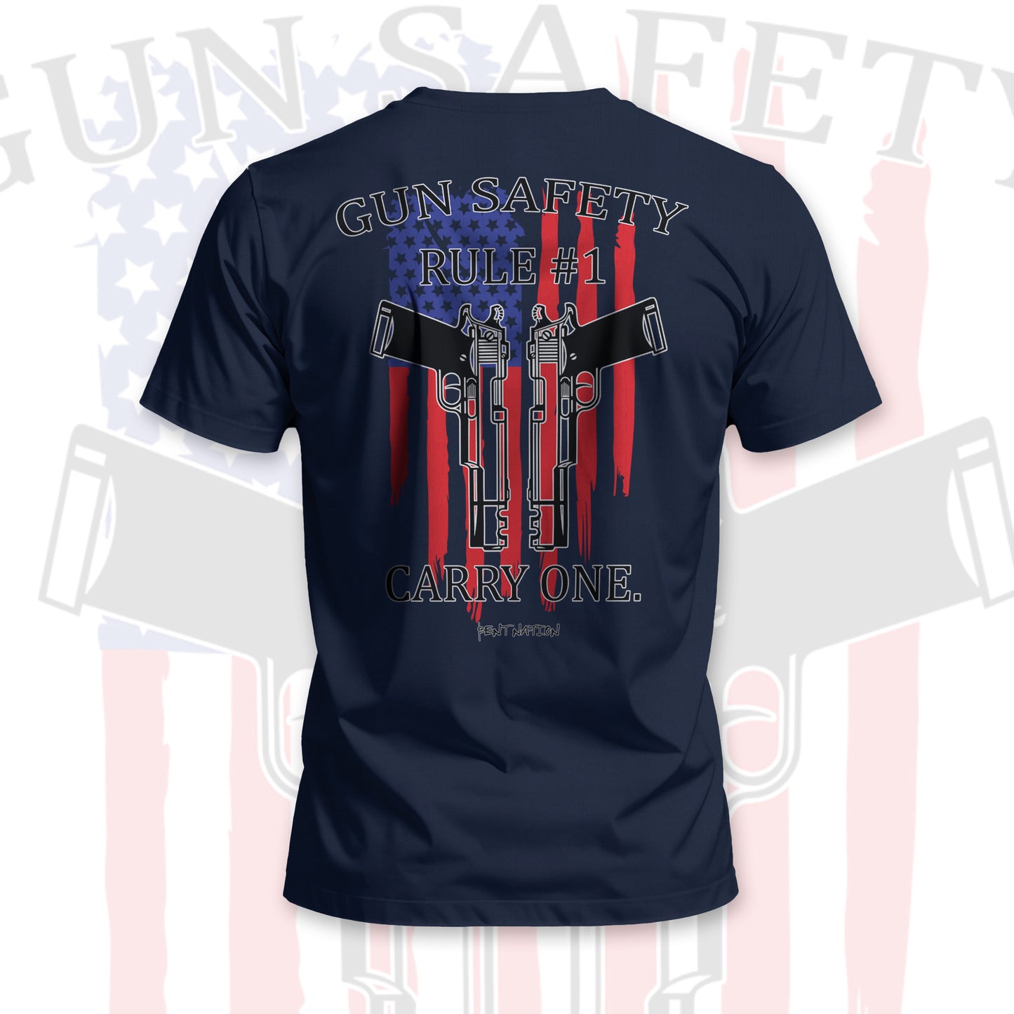 Gun Safety Rule #1 Men's T-Shirt