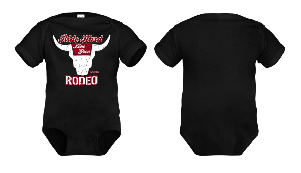 Ride Hard... Live Free Infant Onesie