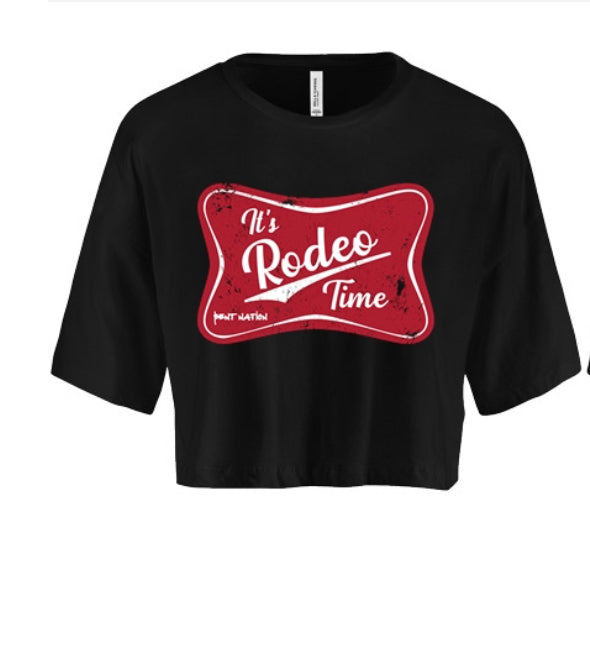 It's Rodeo Time - Women's Crop Top