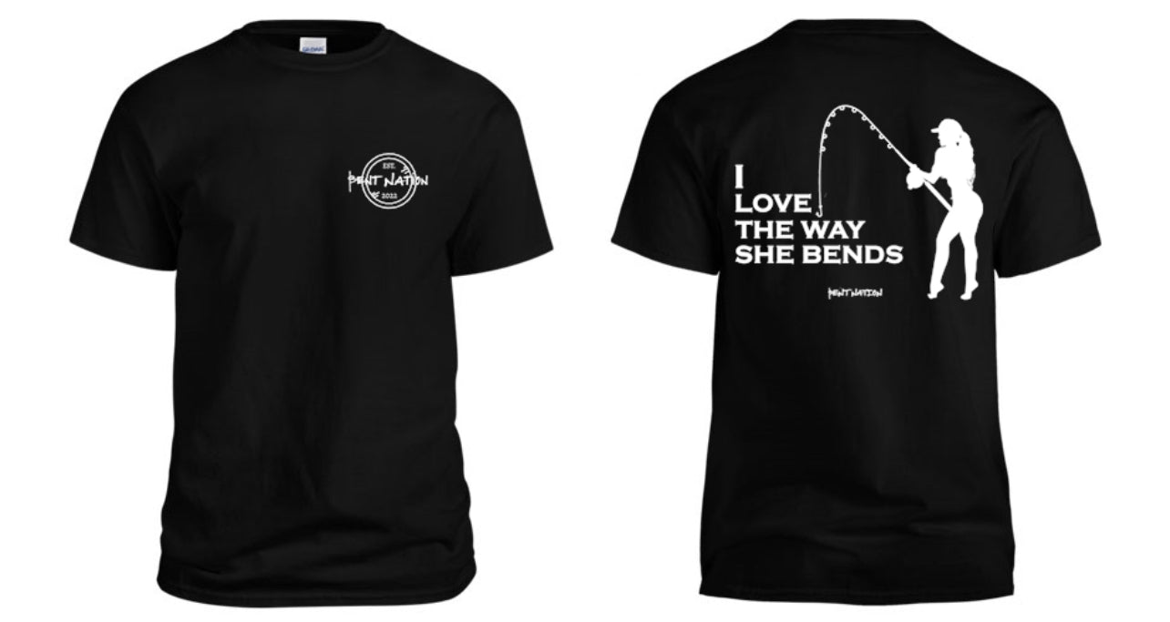 I Love The Way She Bends Men's T-Shirt