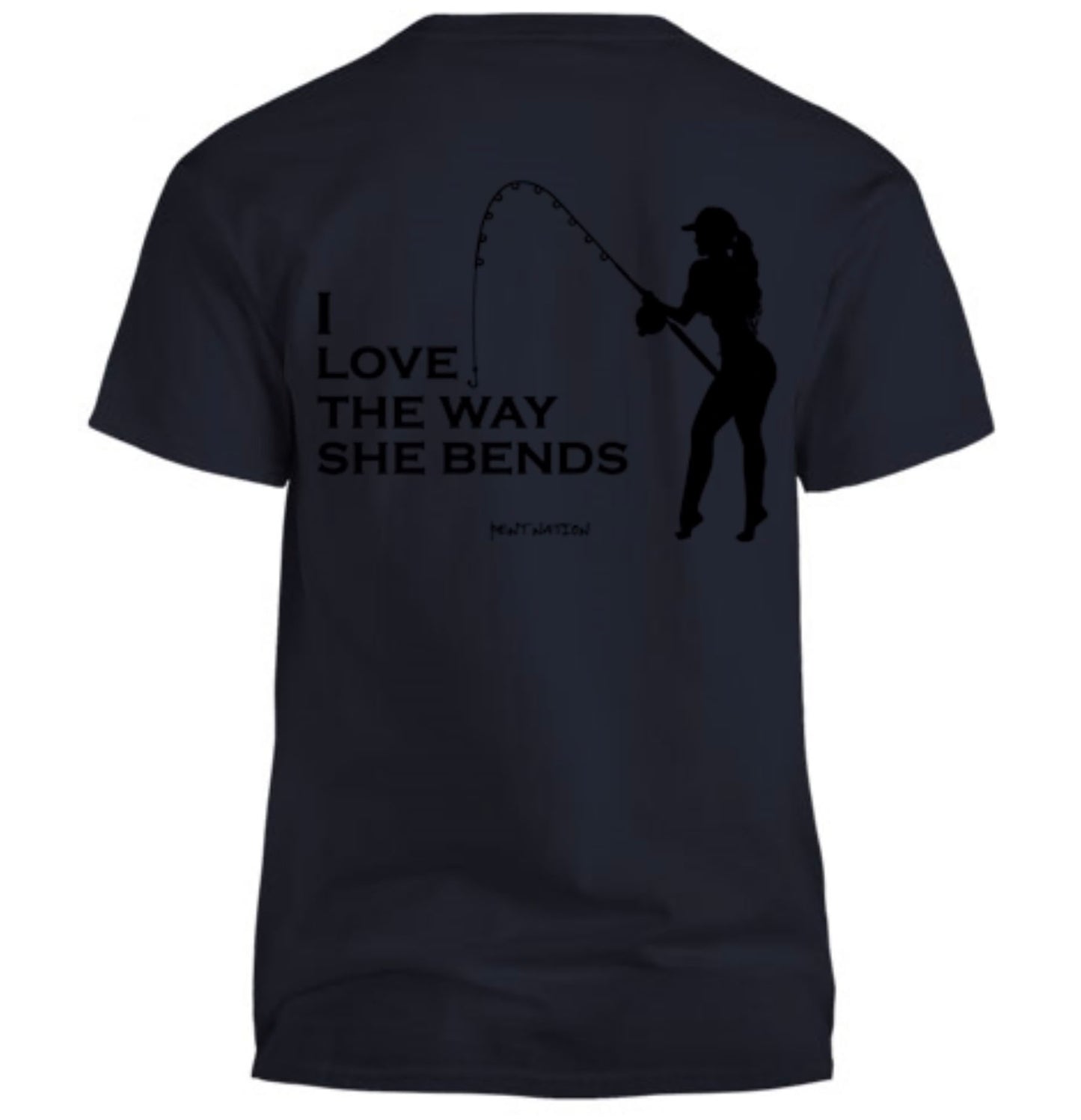 I Love The Way She Bends Men's T-Shirt