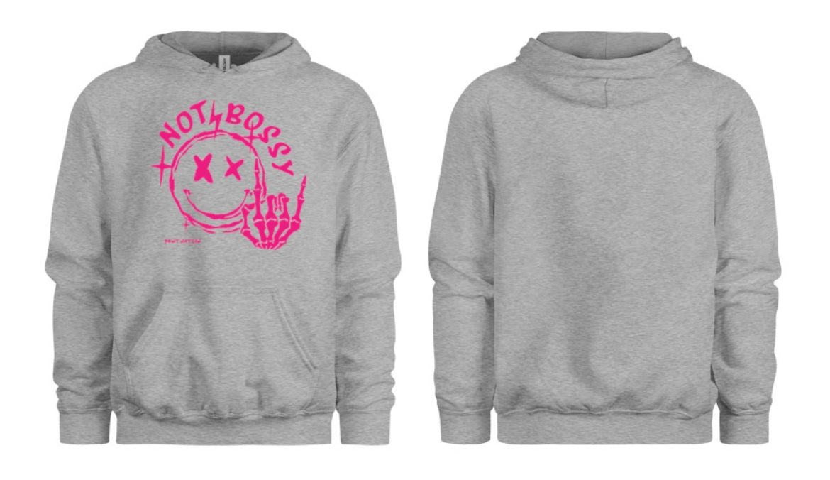 Not Bossy Kids Hoodie