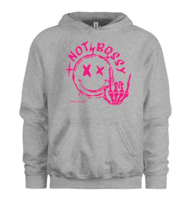 Not Bossy Kids Hoodie