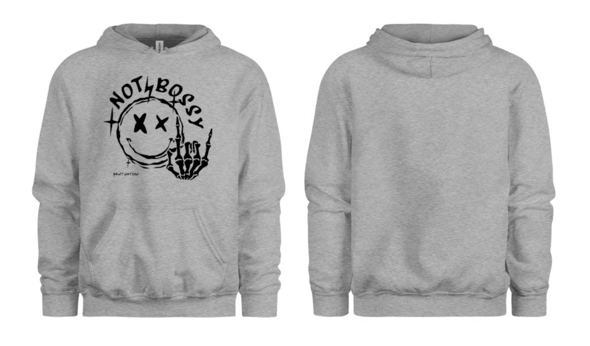 Not Bossy Kids Hoodie