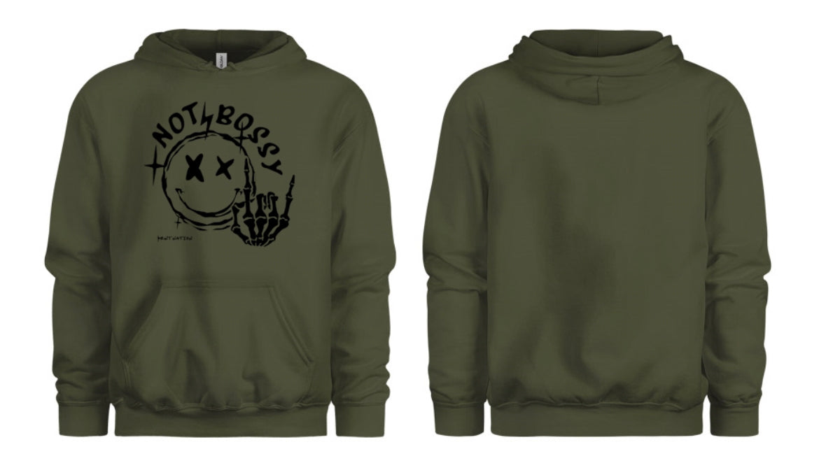 Not Bossy Kids Hoodie