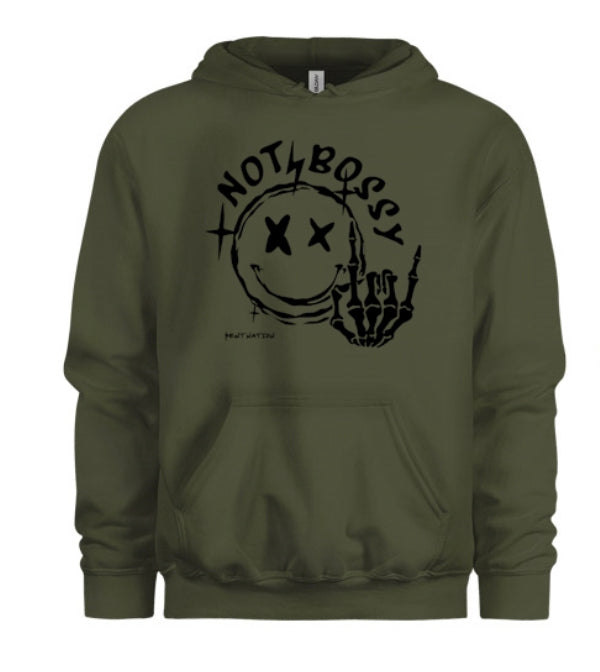Not Bossy Kids Hoodie