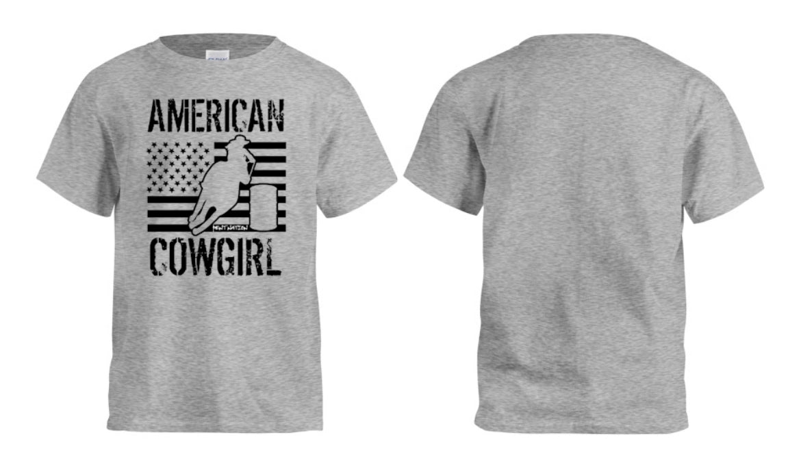 American Cowgirl Kids T-Shirt