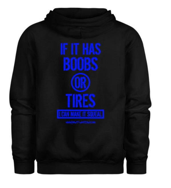 Boobs Or Tires Men's Hoodie