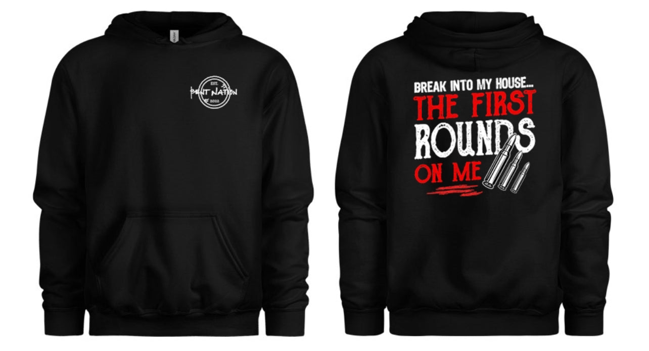 First Rounds On Me Men's Hoodie