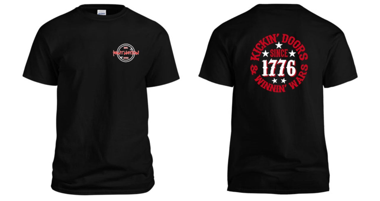 Kickin' Doors and Winnin' Wars Men's T-Shirt