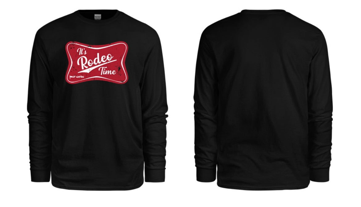 It's Rodeo Time Men's Long Sleeve Shirt