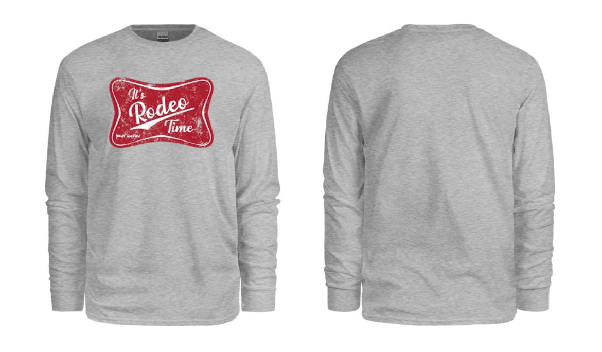 It's Rodeo Time Men's Long Sleeve Shirt