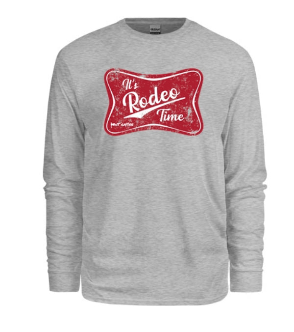 It's Rodeo Time Men's Long Sleeve Shirt