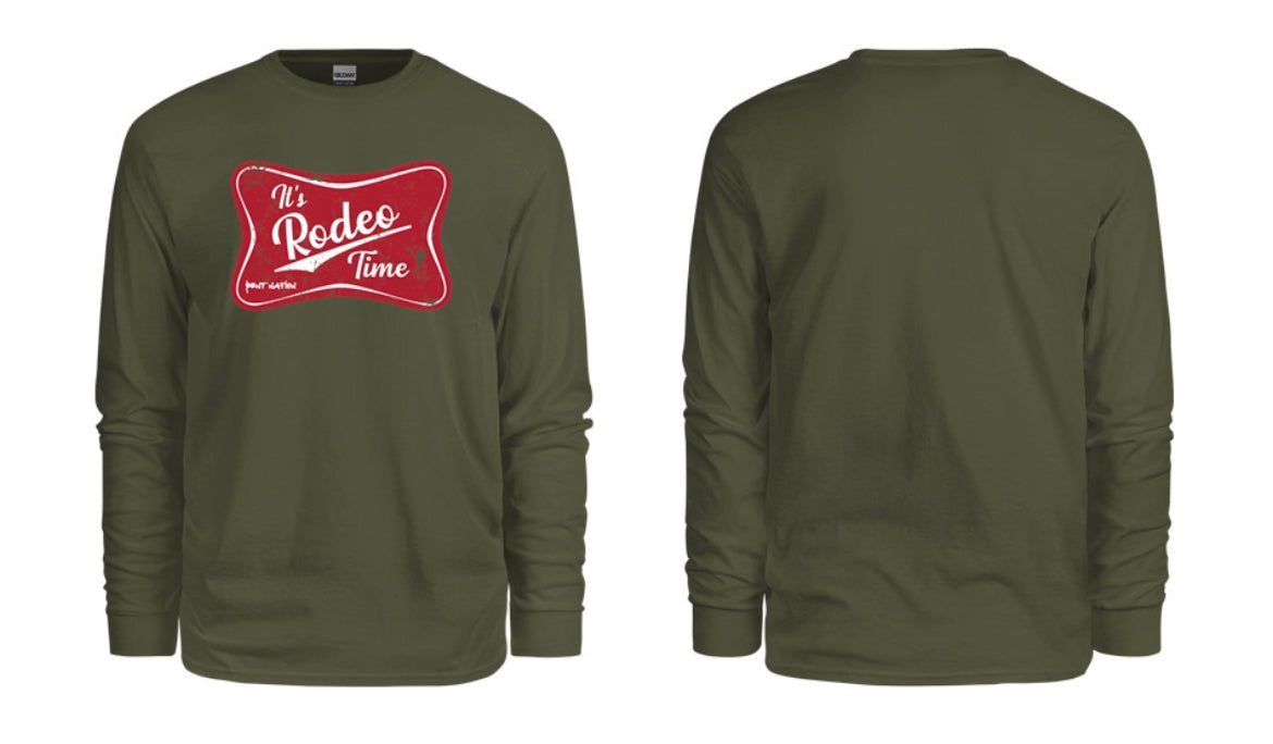It's Rodeo Time Men's Long Sleeve Shirt