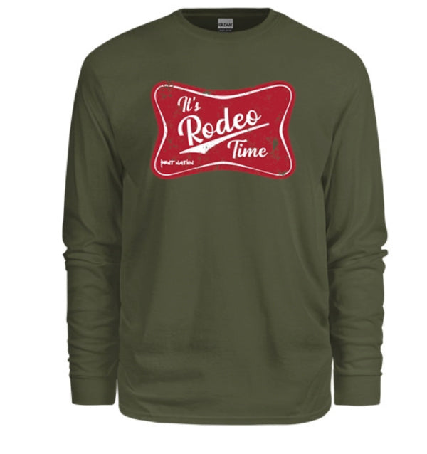 It's Rodeo Time Men's Long Sleeve Shirt