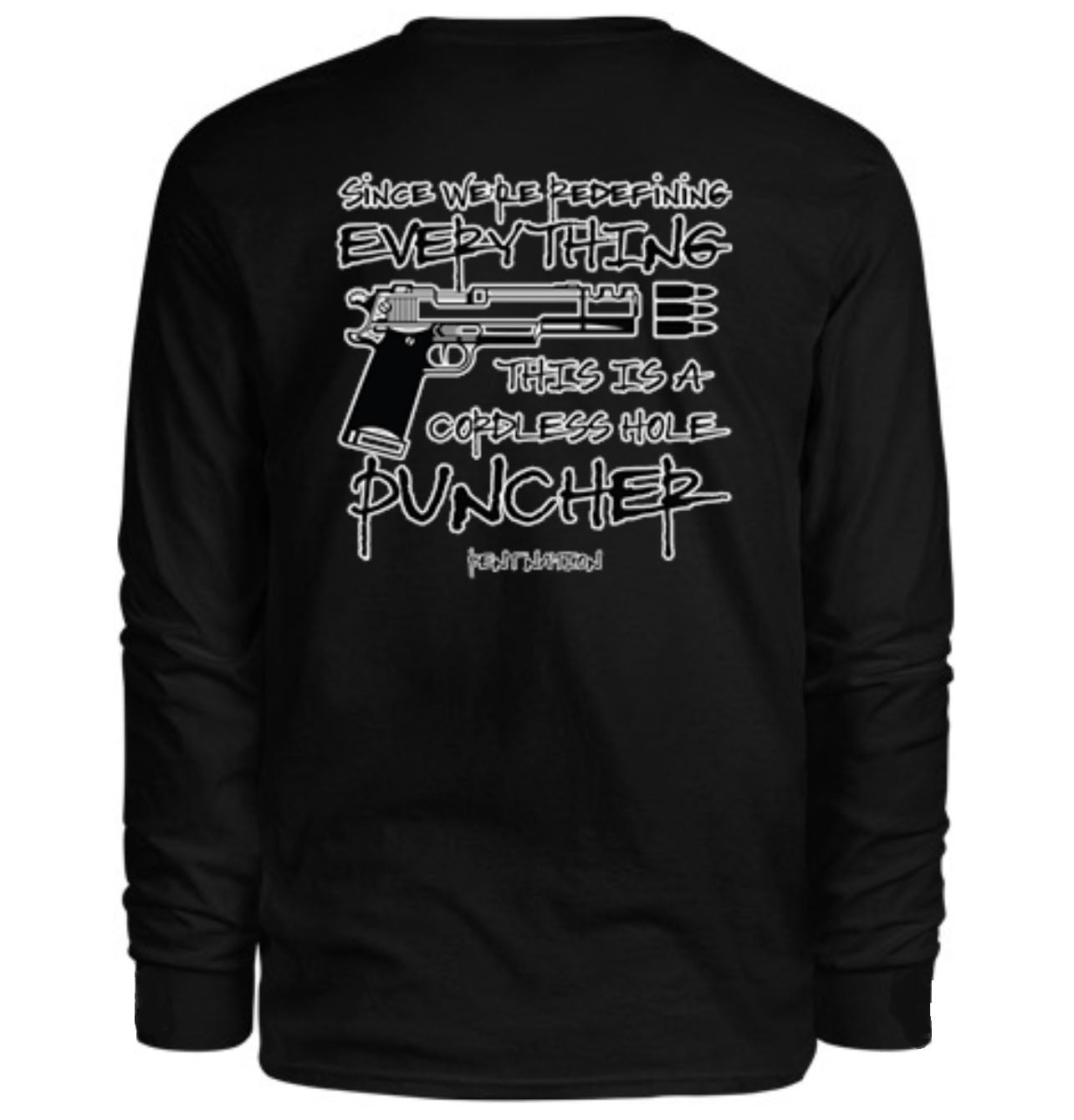 Cordless Hole Puncher Men's Long Sleeve Shirt