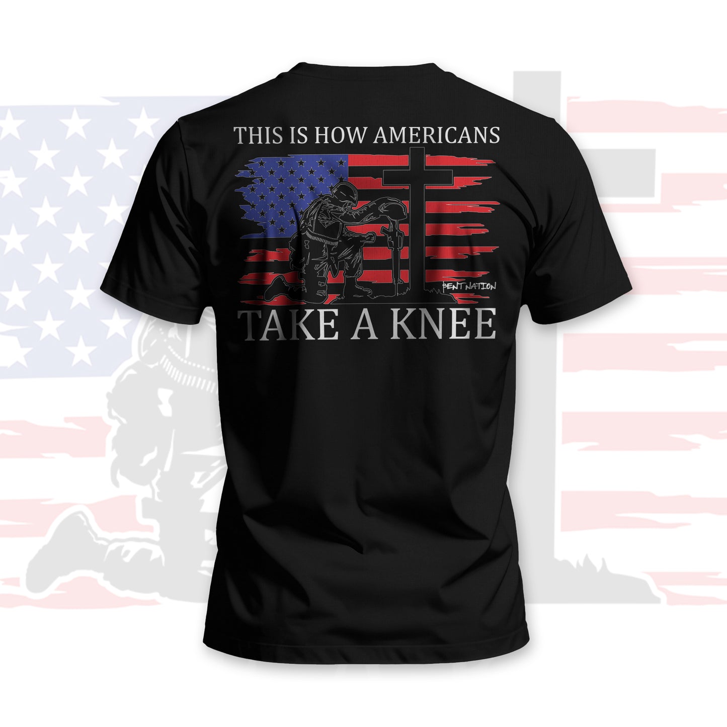 This Is How Americans Take A Knee Men's T-Shirt