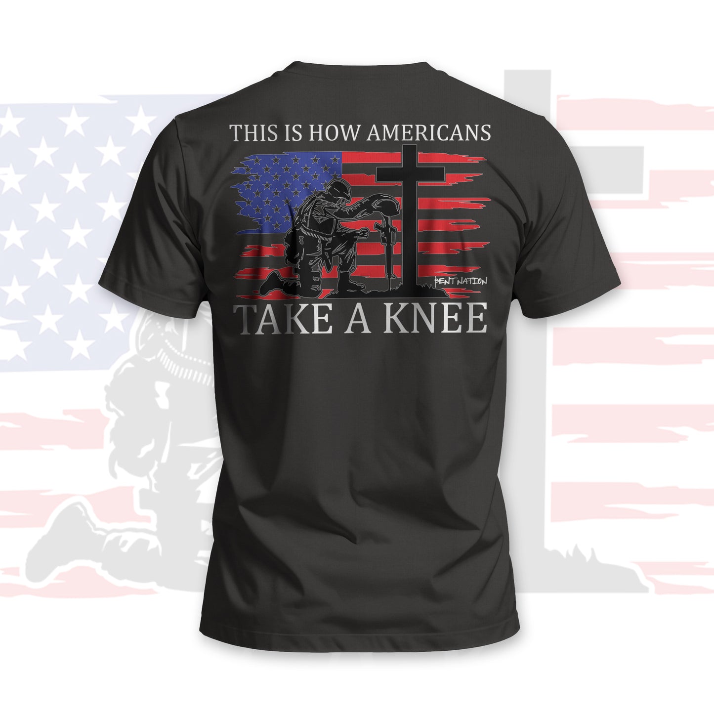 This Is How Americans Take A Knee Men's T-Shirt