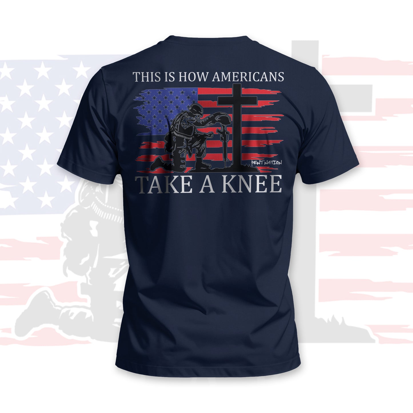 This Is How Americans Take A Knee Men's T-Shirt