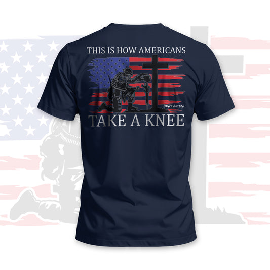 This Is How Americans Take A Knee Men's T-Shirt