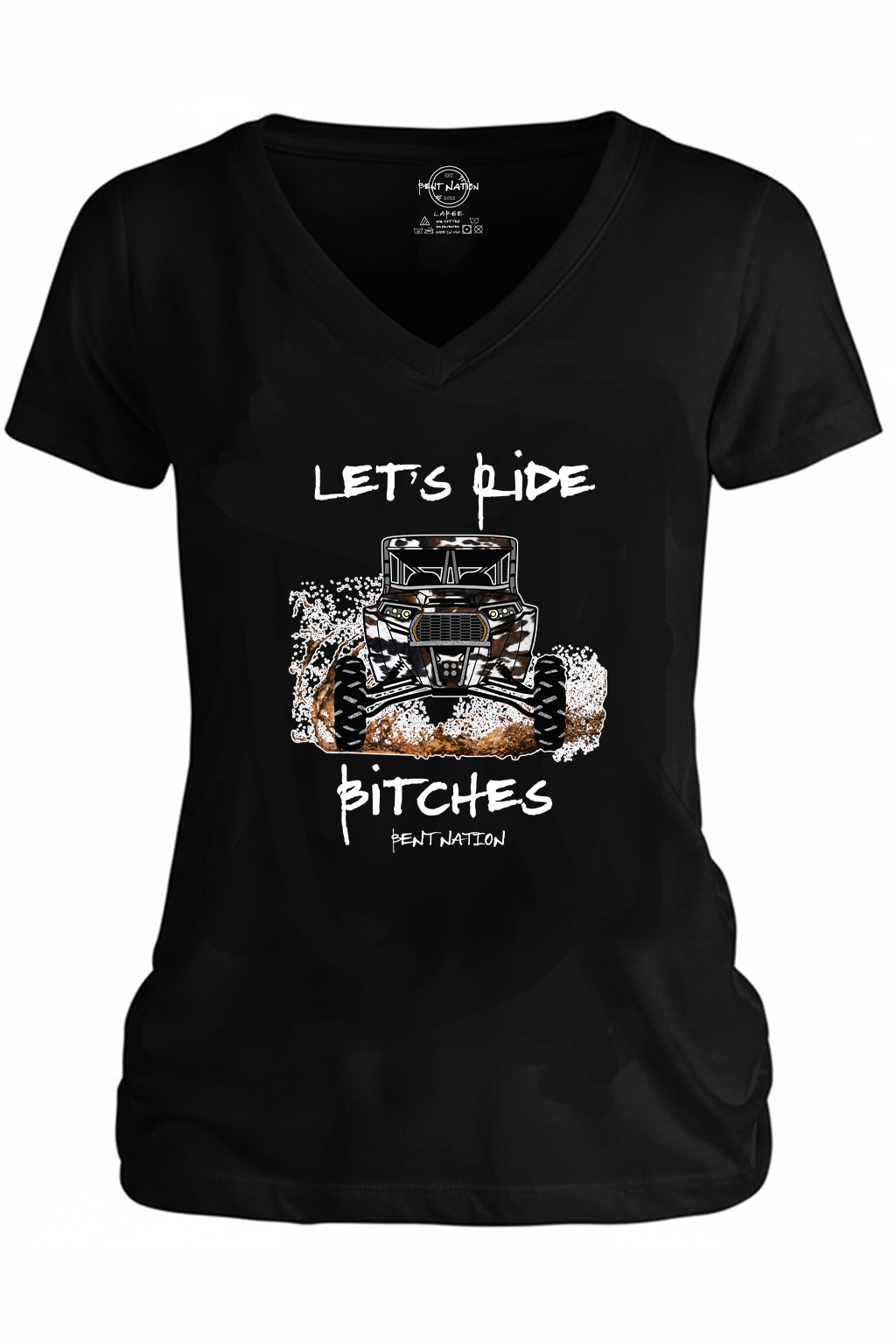 Let's Ride Bitches Women V-Neck