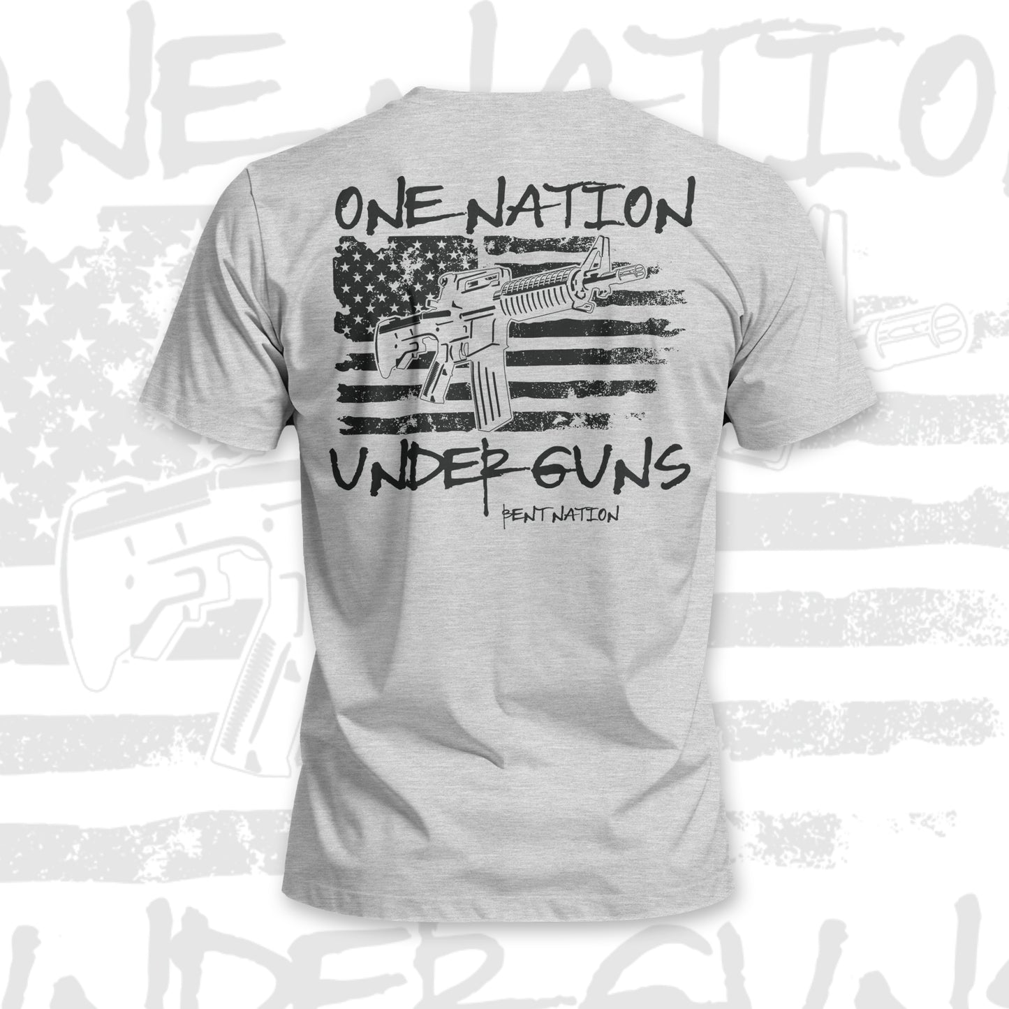 One Nation Under Guns Men's T-Shirt