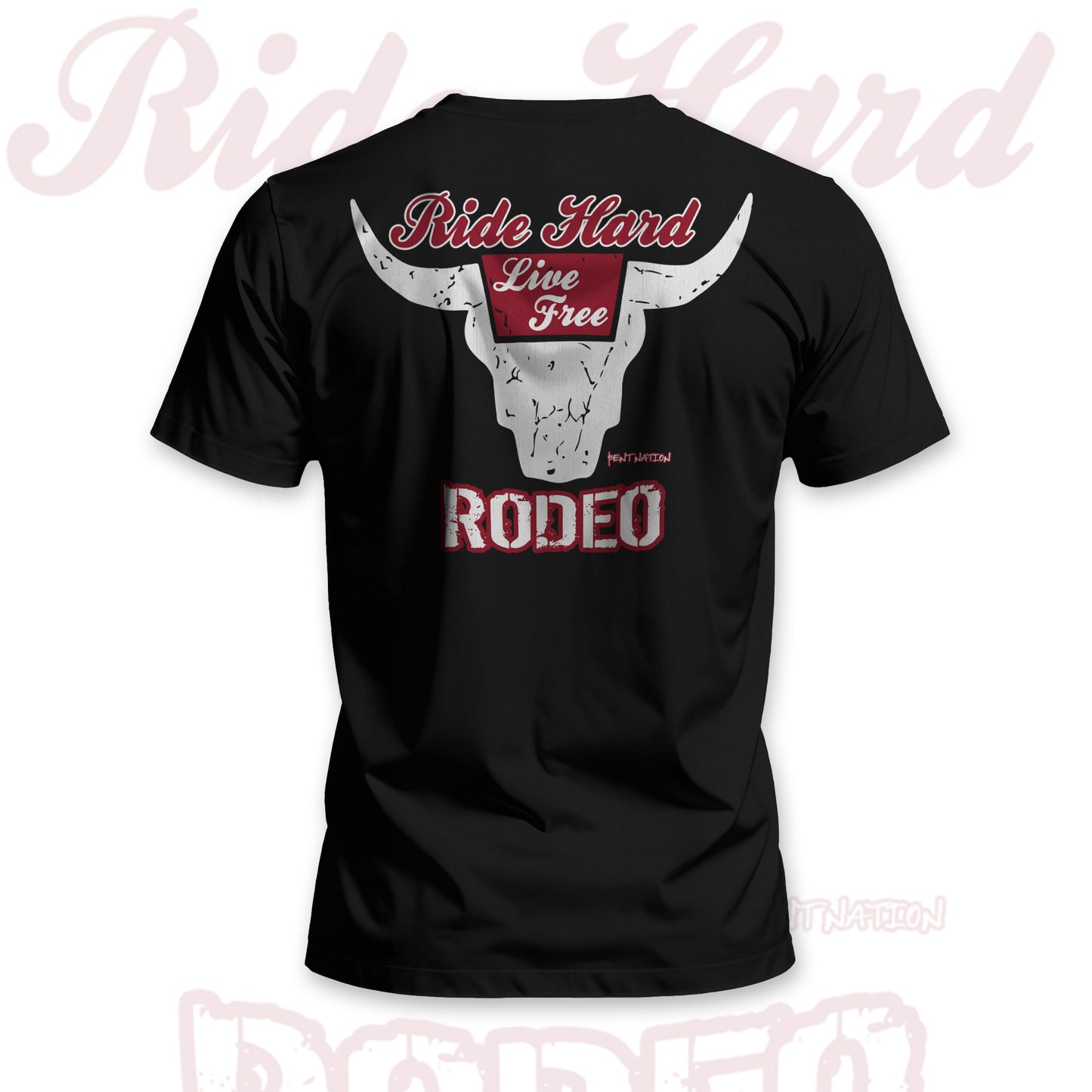 Ride Hard...Live Free Men's T-Shirt