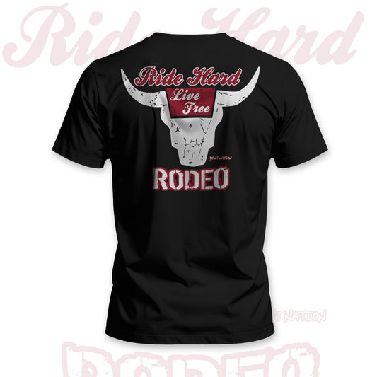 Ride Hard...Live Free Men's T-Shirt