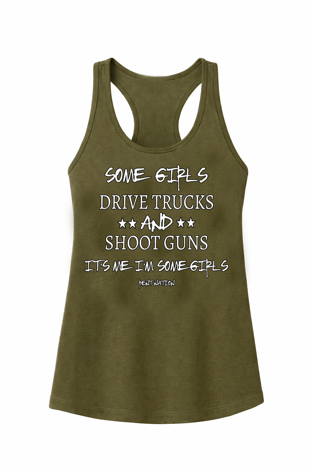 Some Girls Drive Trucks Women's Tank Top