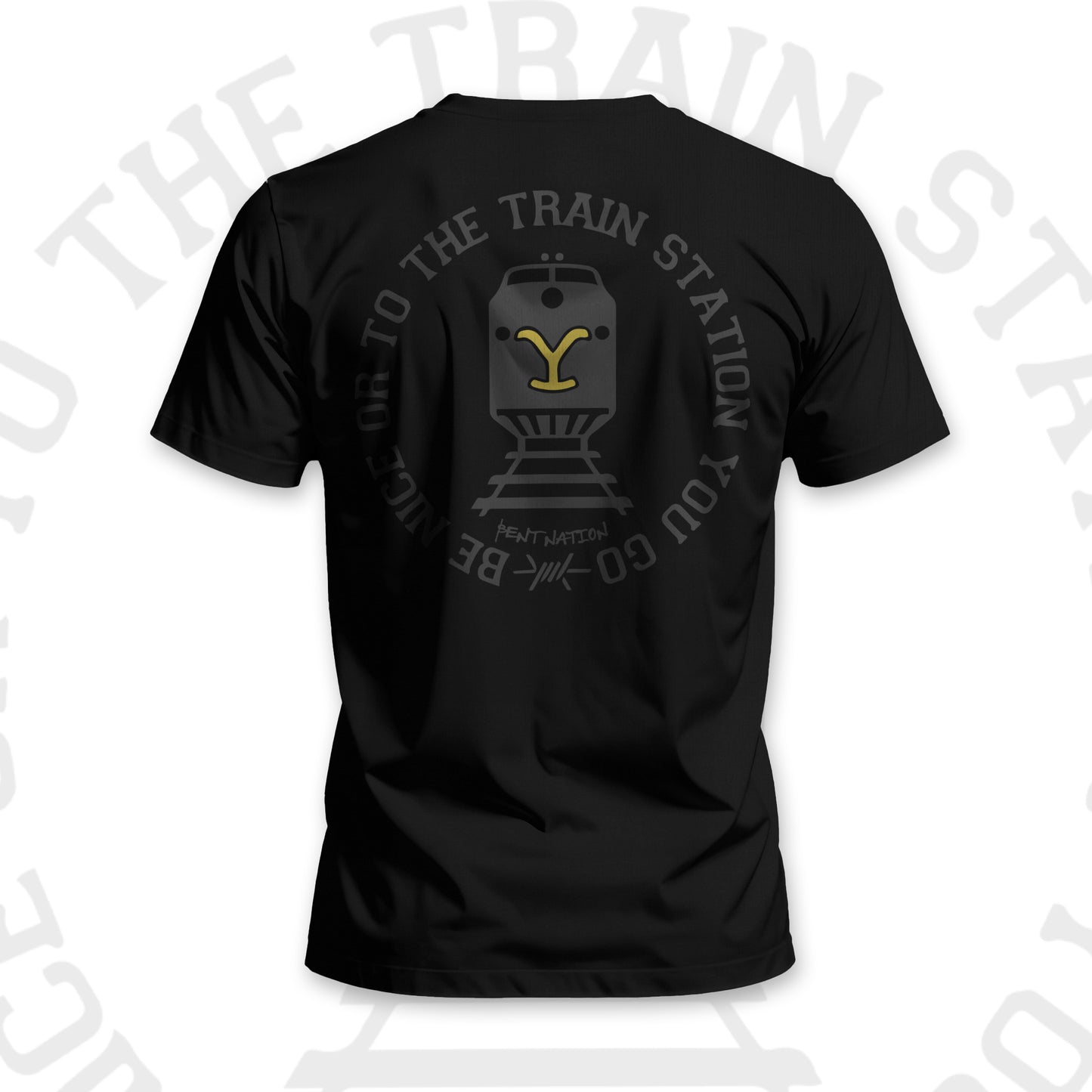 Train Station Men's T-Shirt