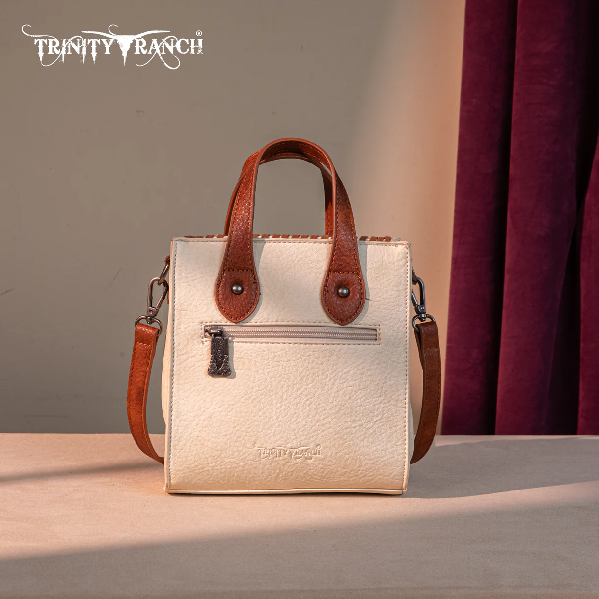 Trinity Ranch Concho Collection Mini Tote/Crossbody - TR192-1605