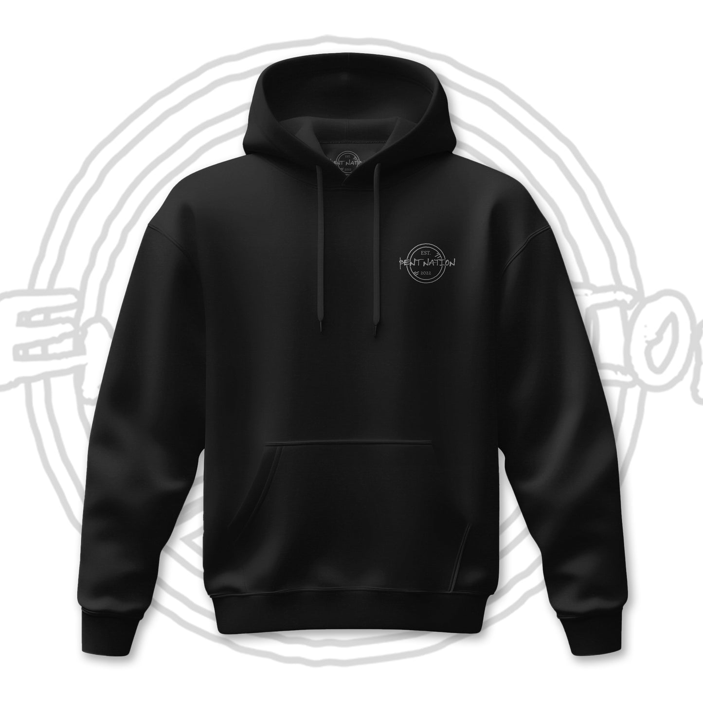 WHISKEY. STEAK. GUNS. FREEDOM. Men’s Premium Hoodie – Black