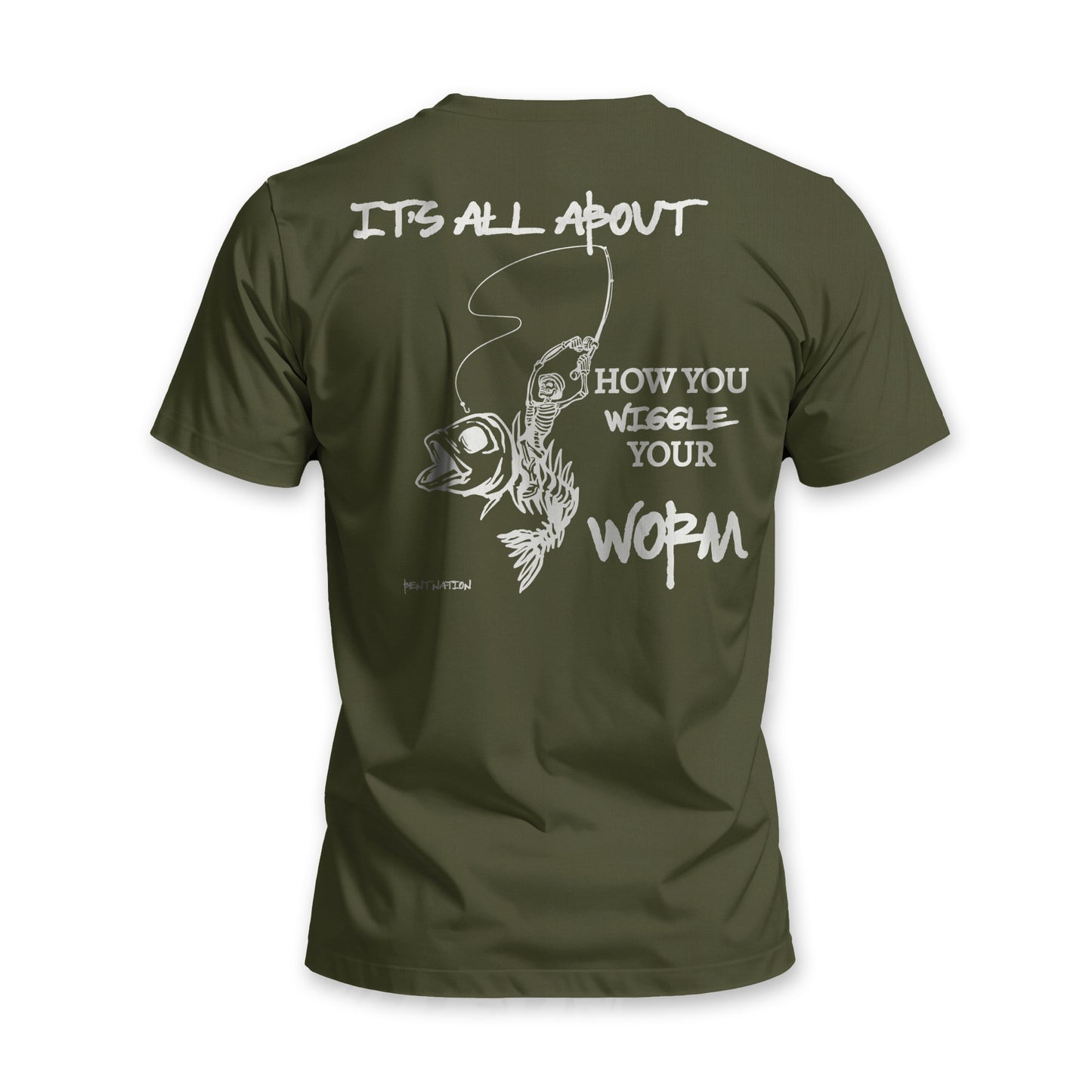 How You Wiggle Your Worm Men's T-Shirt