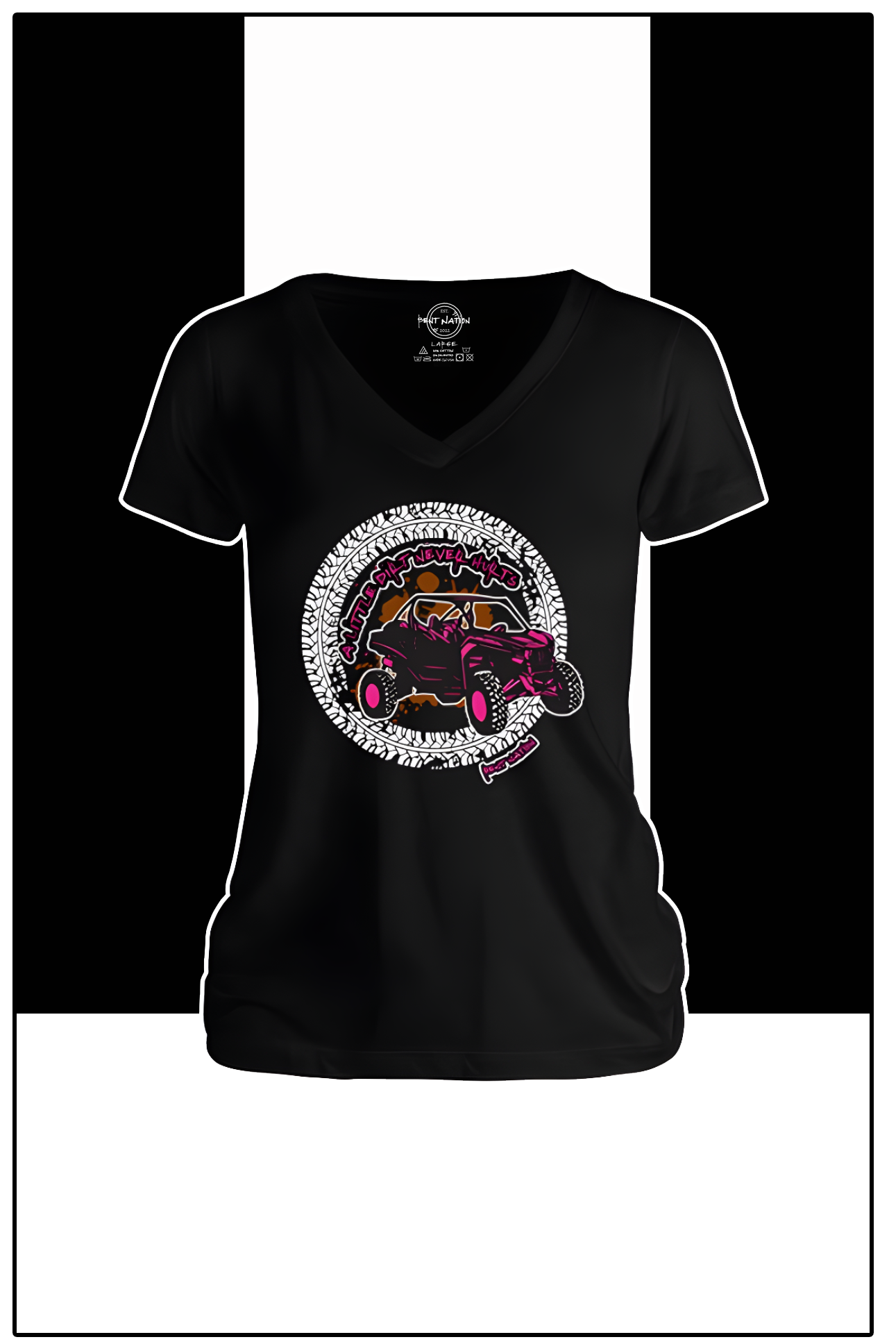 A Little Dirt Never Hurts Women's V-Neck