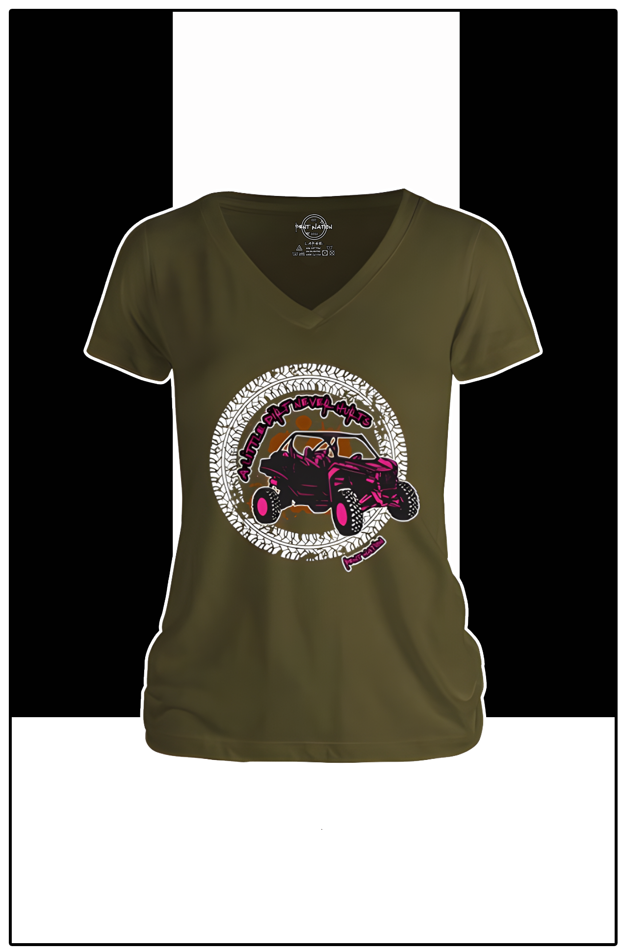 A Little Dirt Never Hurts Women's V-Neck
