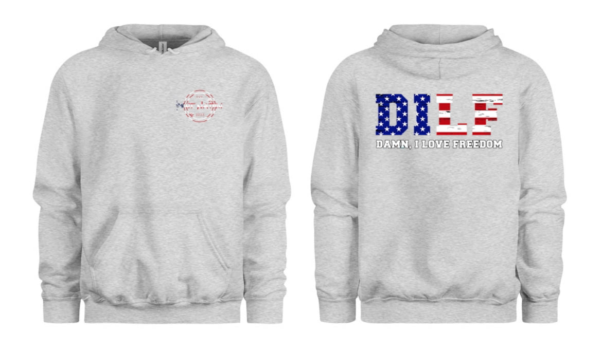 Damn, I Love Freedom Men's Hoodie