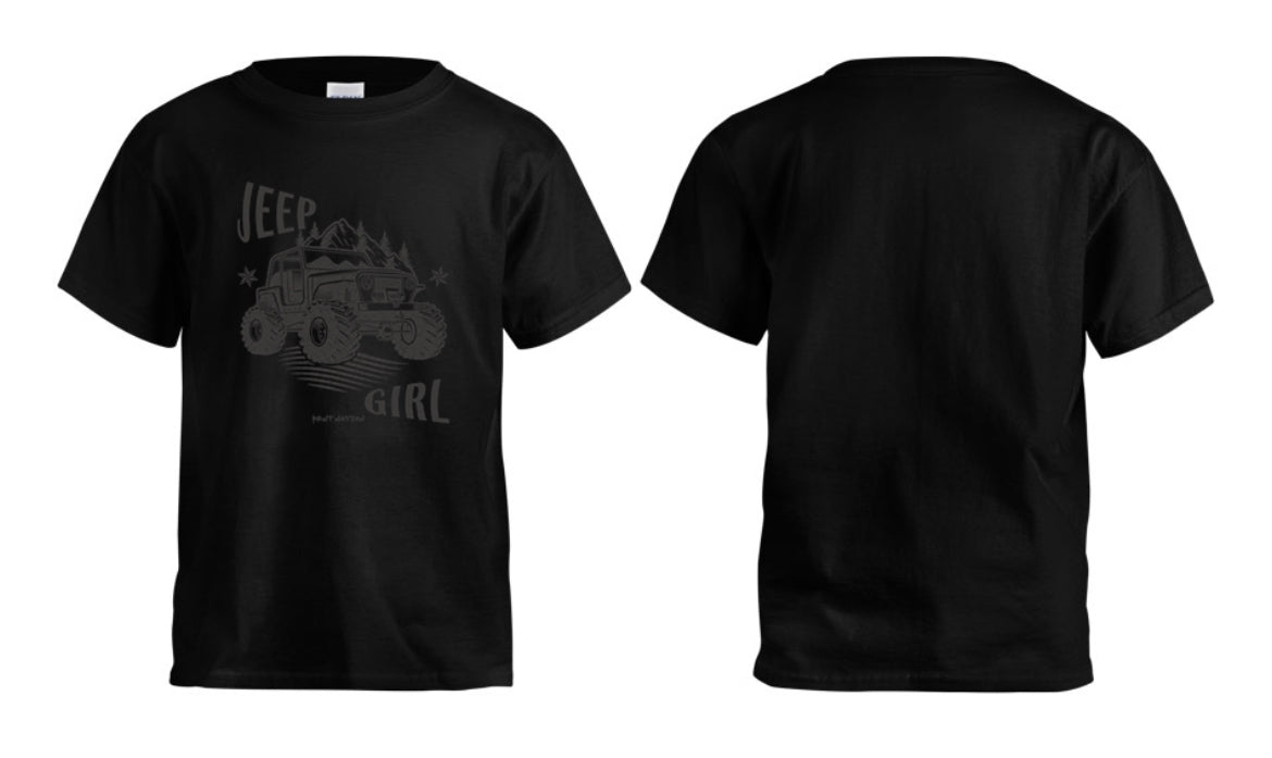 Jeep Girl Kids T-Shirt