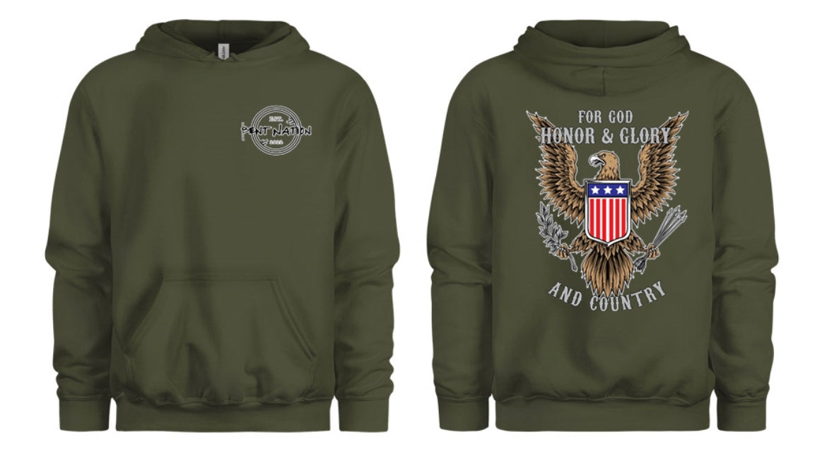 Honor & Glory Men's Hoodie